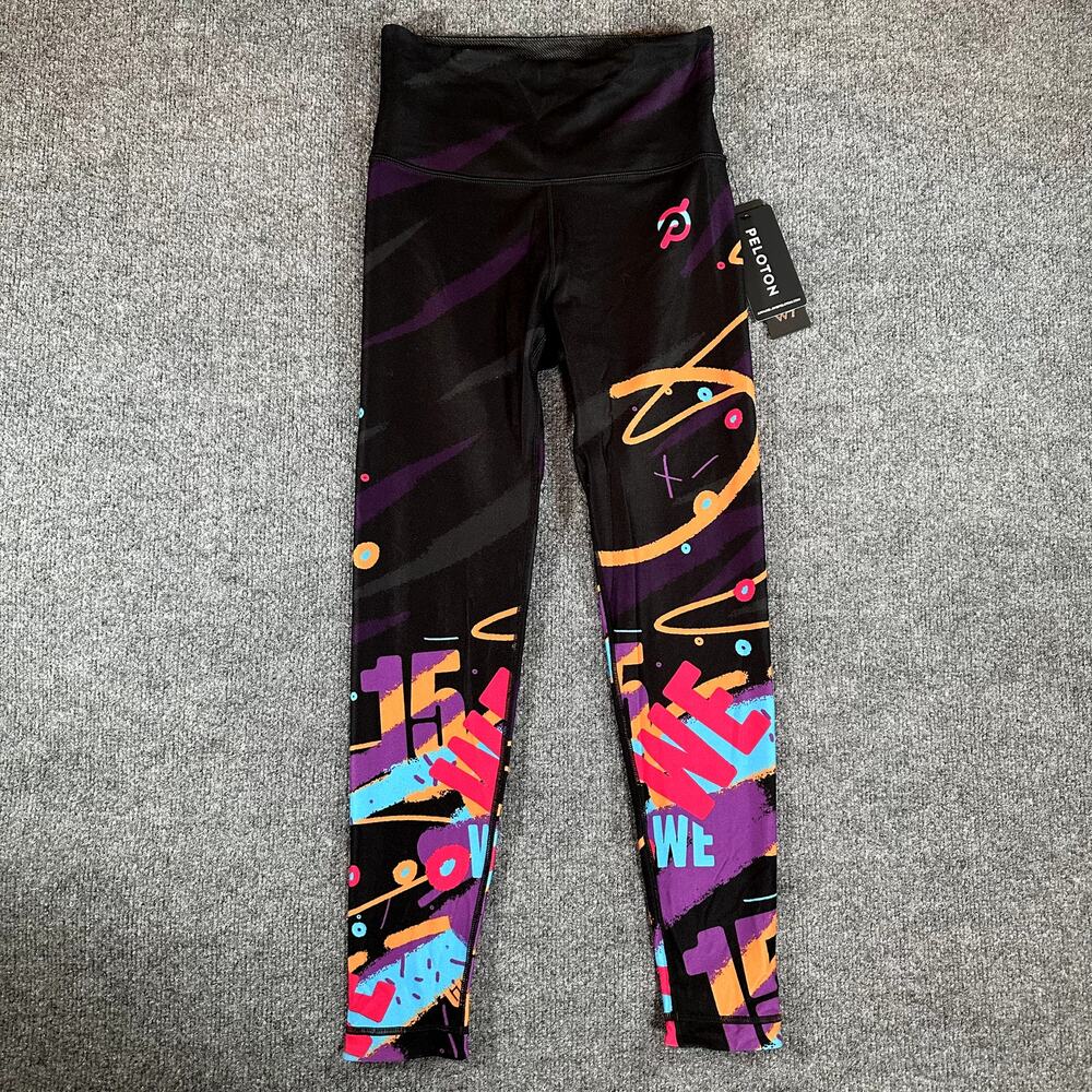 Peloton x Hustl Wilson Wear It To Heart NWT Leggings Women's M High Waist